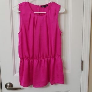 Peplum pink shirt